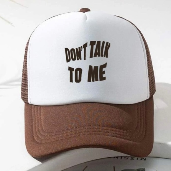 “Don’t Talk To Me” SnapBack hat - Picture 3 of 6